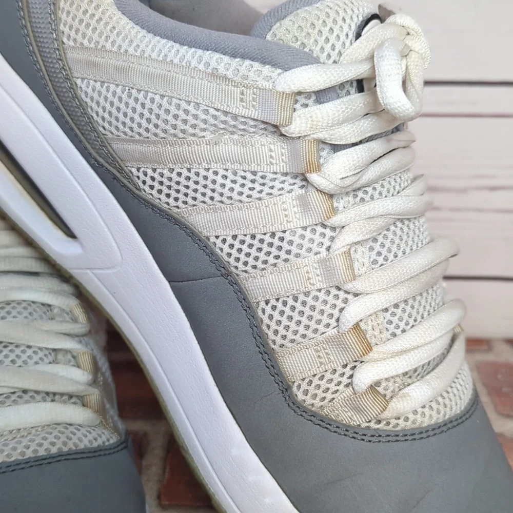 Jordan 2011 CMFT Viz Air‎ 11 Cool Grey White 444905-101 Mens Shoes Low Mesh 10.5